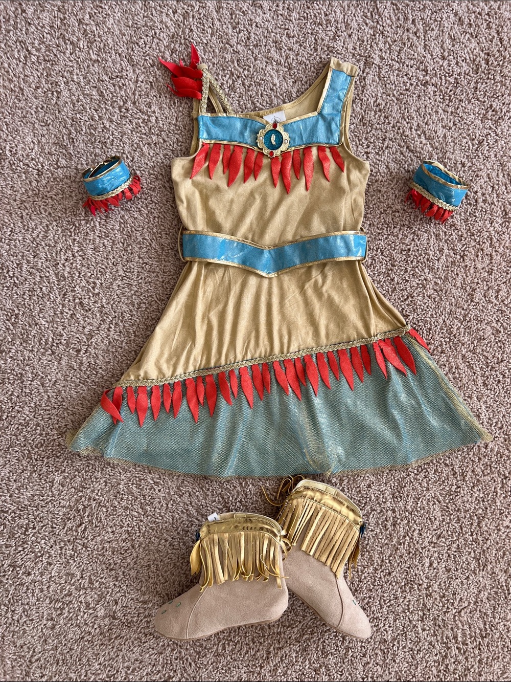 Girls Disney Pocahontas Costume